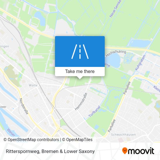 Ritterspornweg map