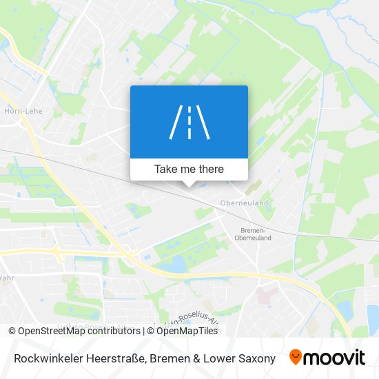 Rockwinkeler Heerstraße map