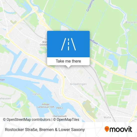 Карта Rostocker Straße