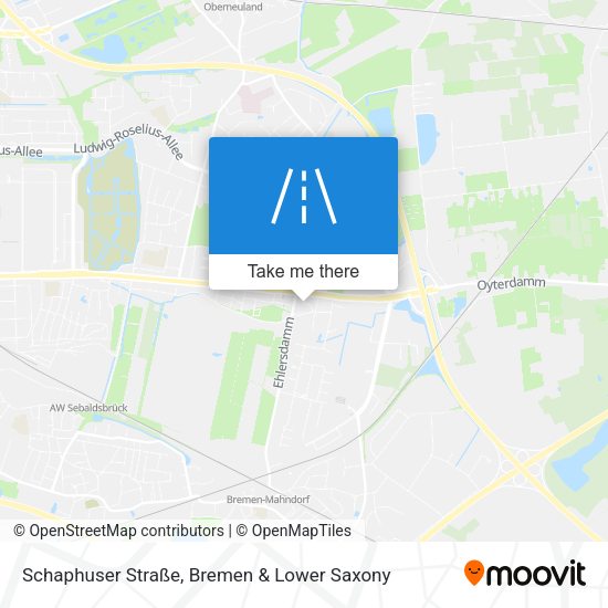 Schaphuser Straße map