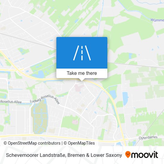 Schevemoorer Landstraße map