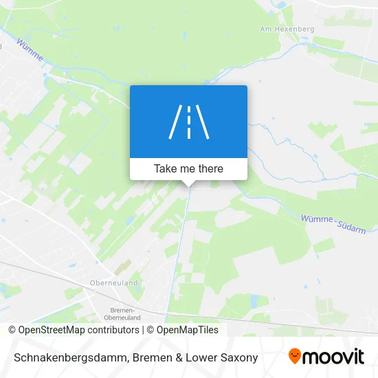 Карта Schnakenbergsdamm