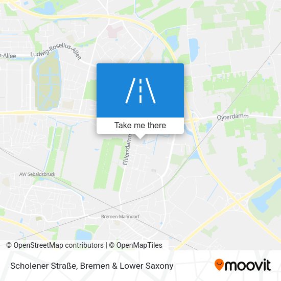 Scholener Straße map