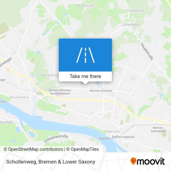 Schollenweg map