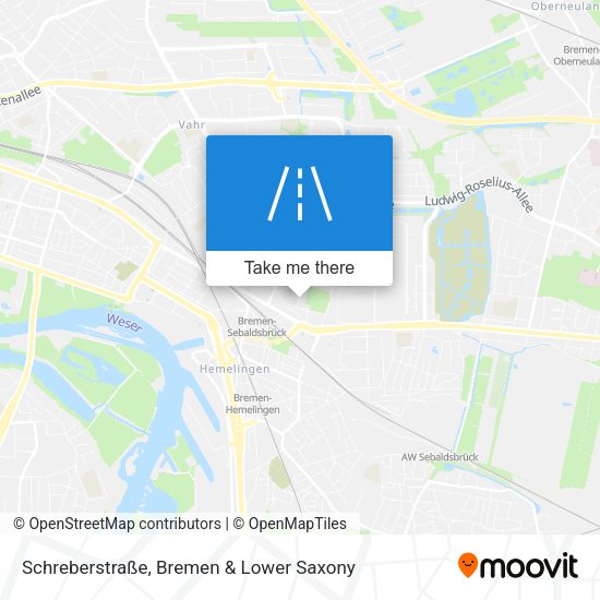 Schreberstraße map