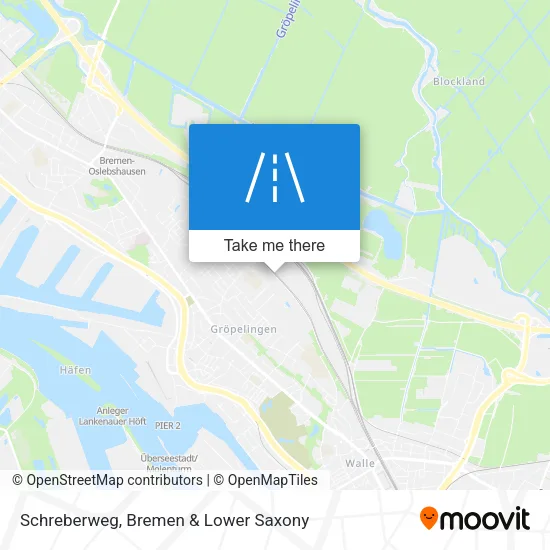 Карта Schreberweg