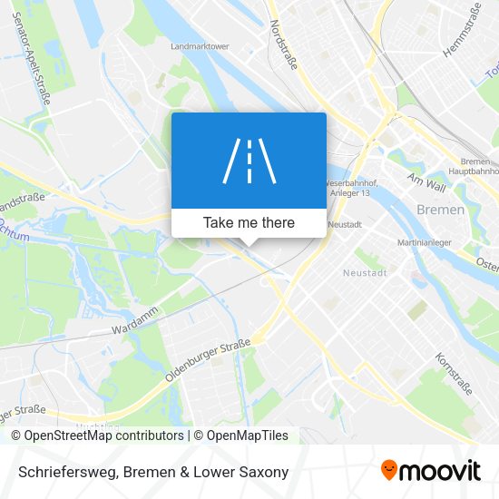 Schriefersweg map