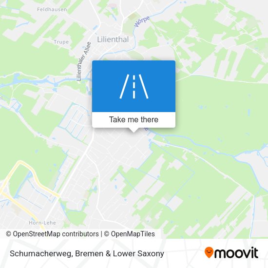 Schumacherweg map