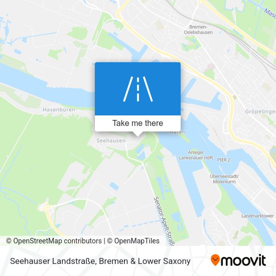 Seehauser Landstraße map