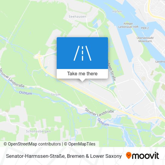 Senator-Harmssen-Straße map