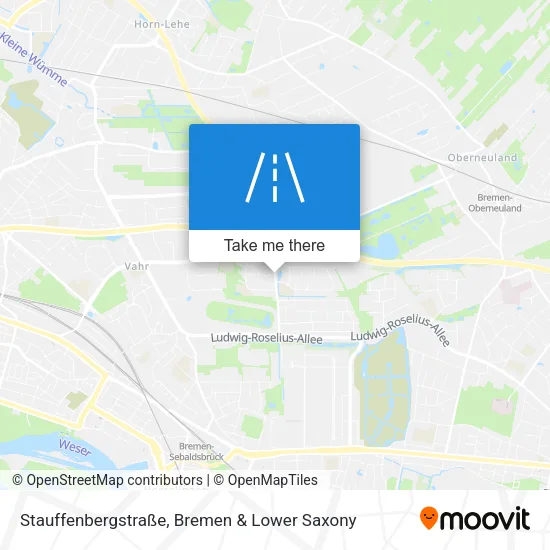 Карта Stauffenbergstraße