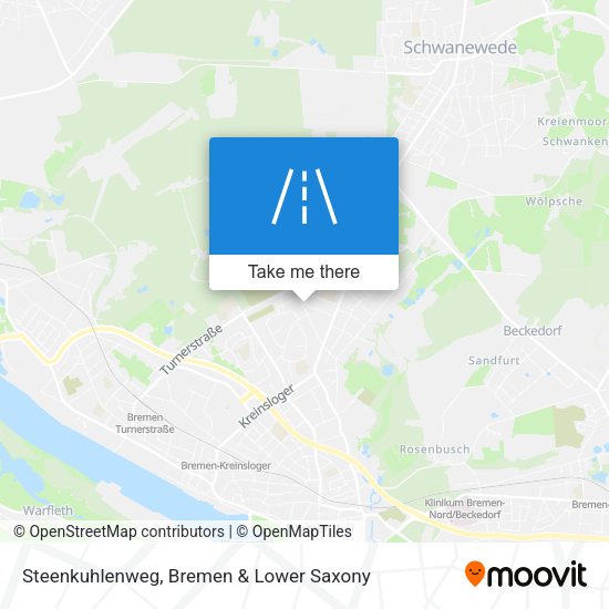 Steenkuhlenweg map