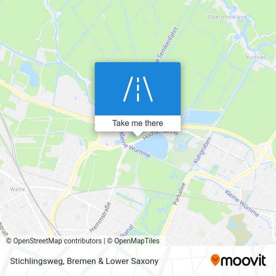 Stichlingsweg map