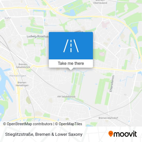 Stieglitzstraße map