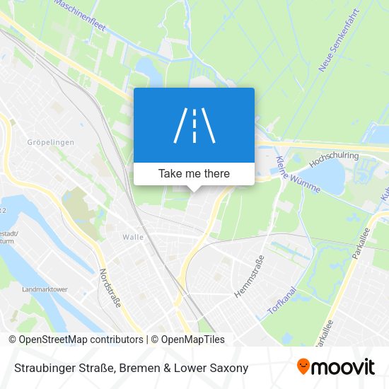 Straubinger Straße map