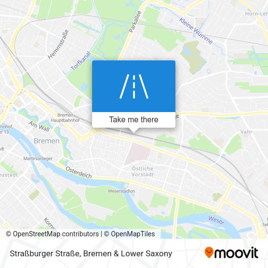 Straßburger Straße map