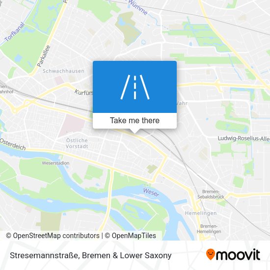 Stresemannstraße map