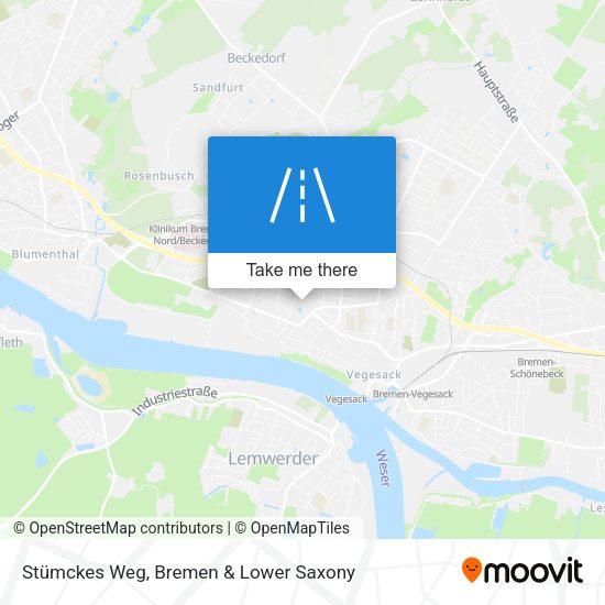 Stümckes Weg map