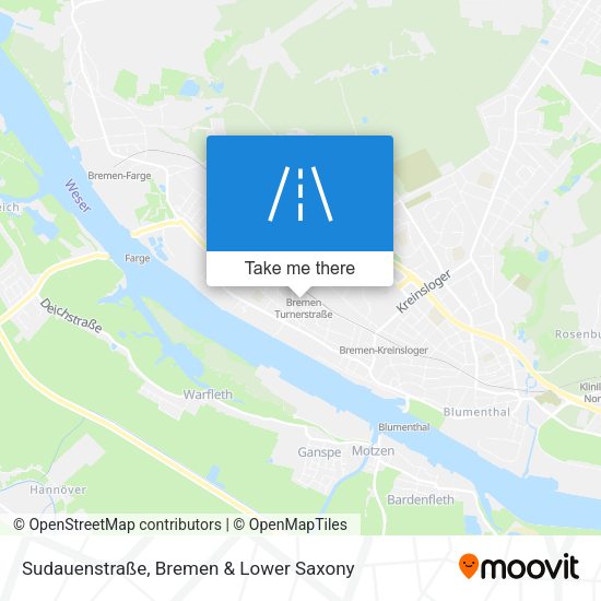 Sudauenstraße map