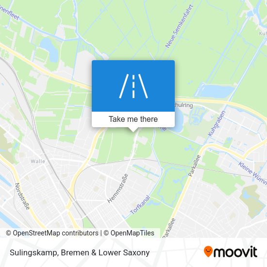 Sulingskamp map