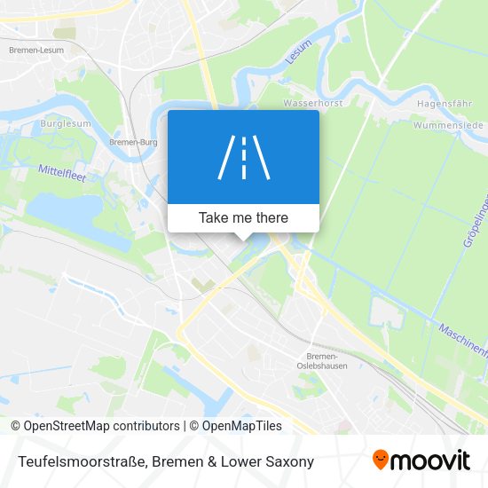 Teufelsmoorstraße map