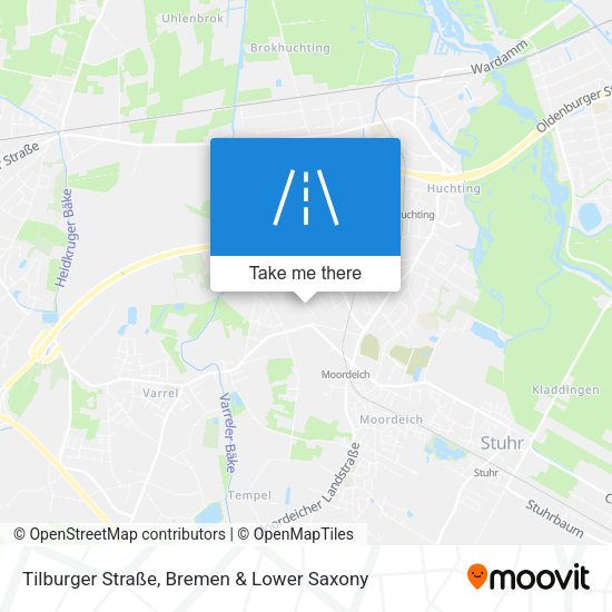 Tilburger Straße map