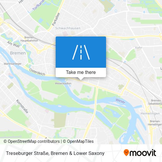 Treseburger Straße map