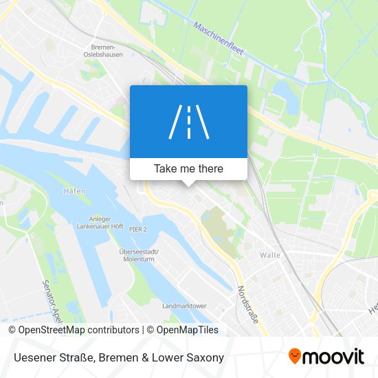 Uesener Straße map