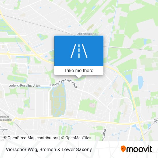 Viersener Weg map