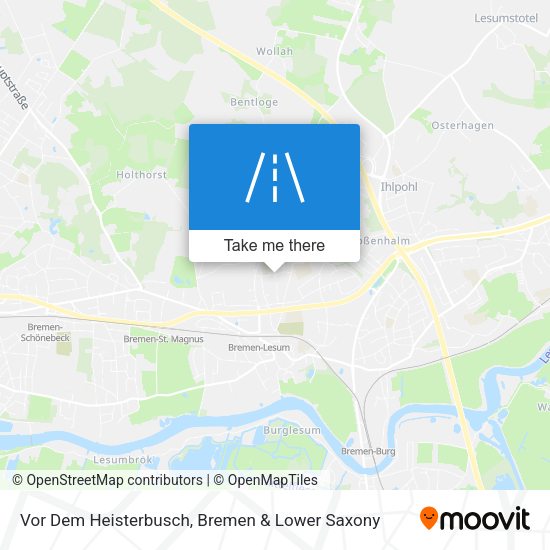 Vor Dem Heisterbusch map