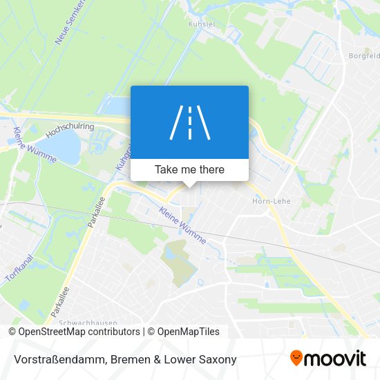 Vorstraßendamm map