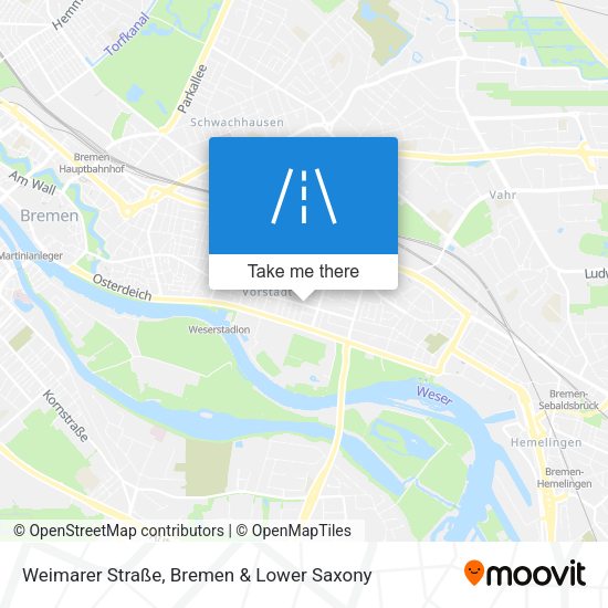 Weimarer Straße map