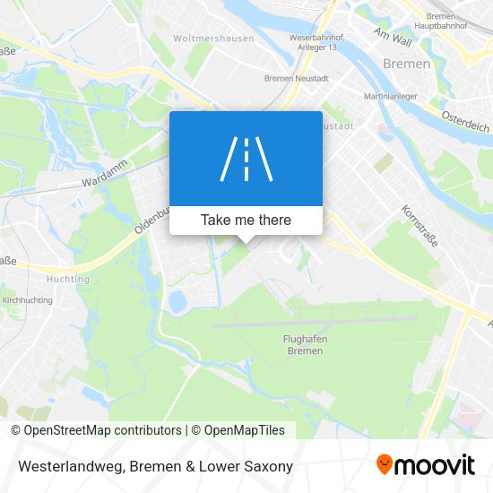 Westerlandweg map