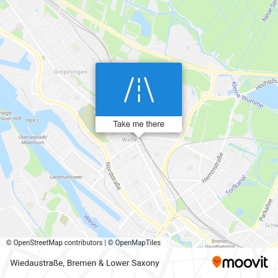 Wiedaustraße map