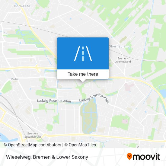 Wieselweg map