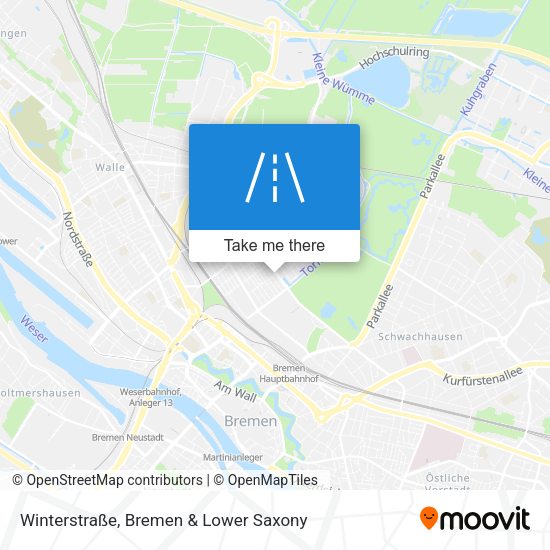 Winterstraße map