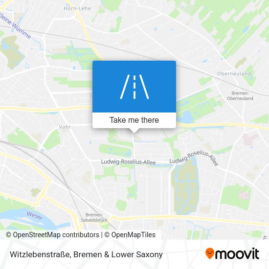 Witzlebenstraße map