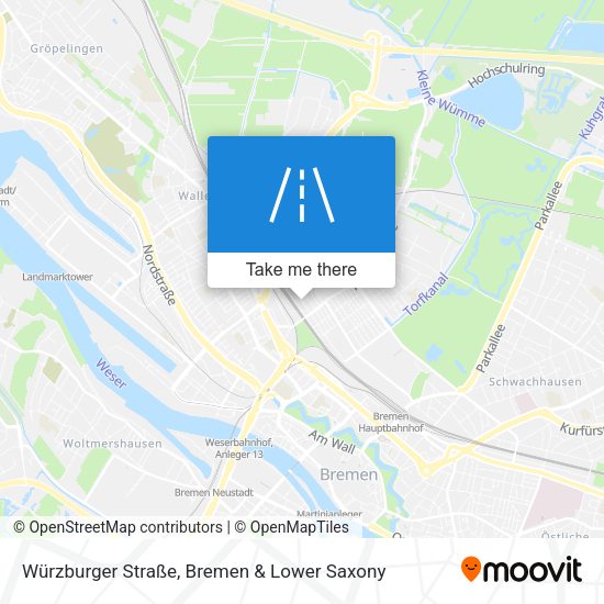 Würzburger Straße map