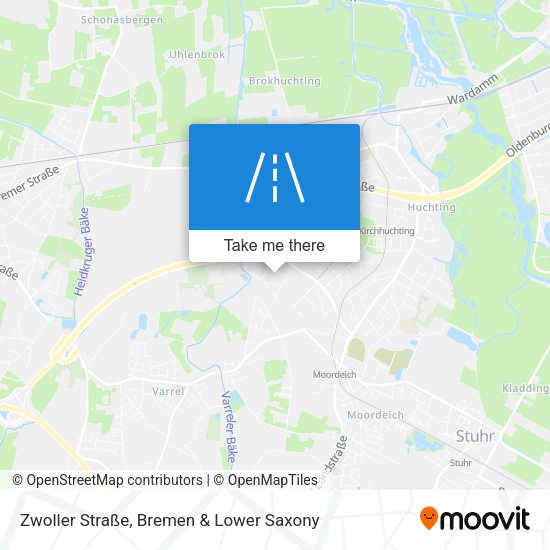 Zwoller Straße map