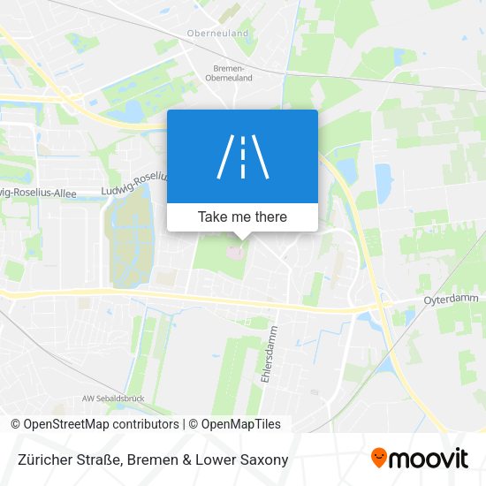 Züricher Straße map