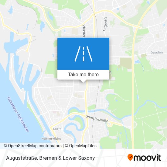 Auguststraße map