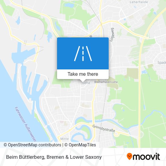 Beim Büttlerberg map