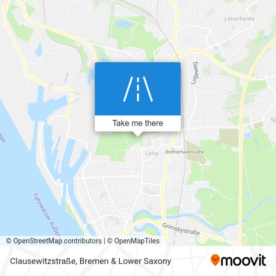 Clausewitzstraße map