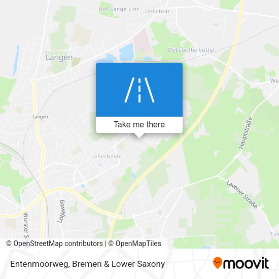 Entenmoorweg map