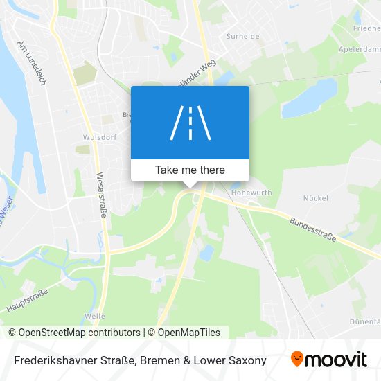 Frederikshavner Straße map