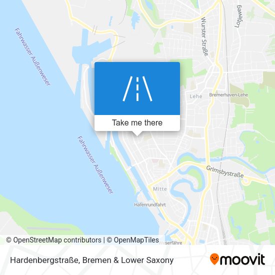 Hardenbergstraße map