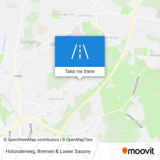Holunderweg map