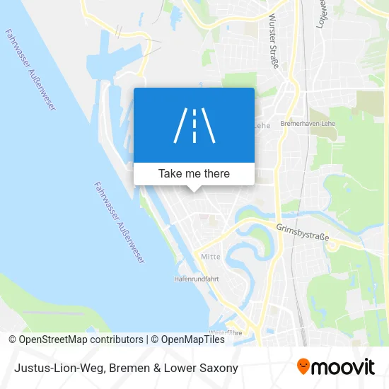 Карта Justus-Lion-Weg