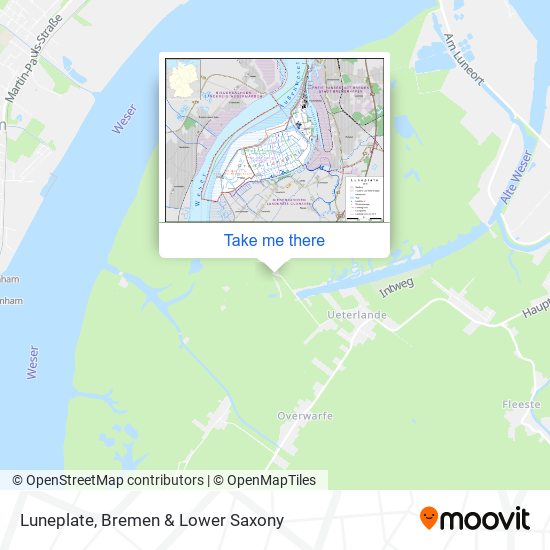 Luneplate map