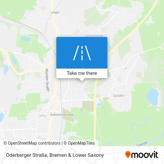 Oderberger Straße map
